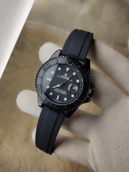 ROLEX YACHT MASTER BELT FULL BLACK
